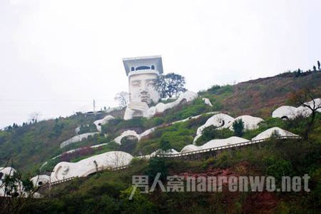酆都玉皇大帝雕像