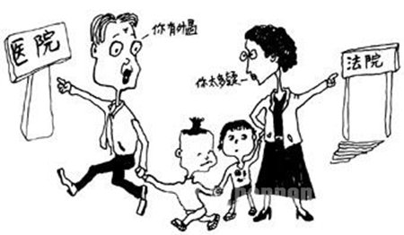 土豪开豪车来作亲子鉴定