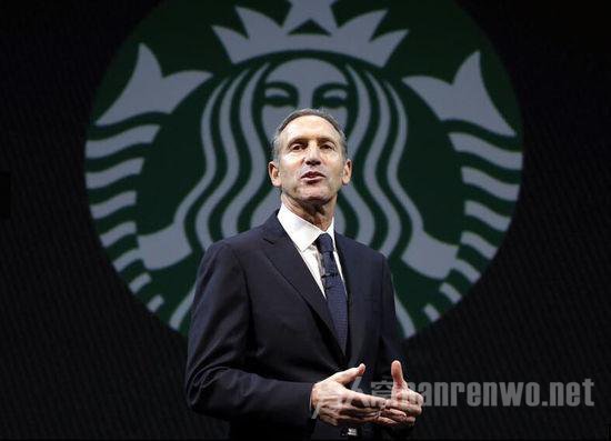 星巴克CEO Howard Schultz