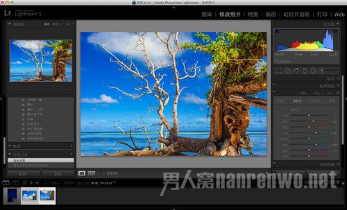 lightroom如何一分钟挽救旅行风光照片