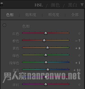Lightroom色相处理