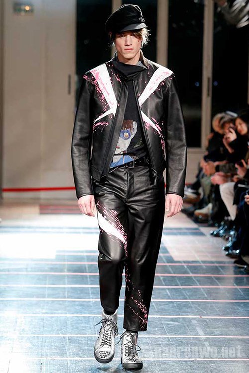 Yohji Yamamoto 2014秋冬系列皮衣