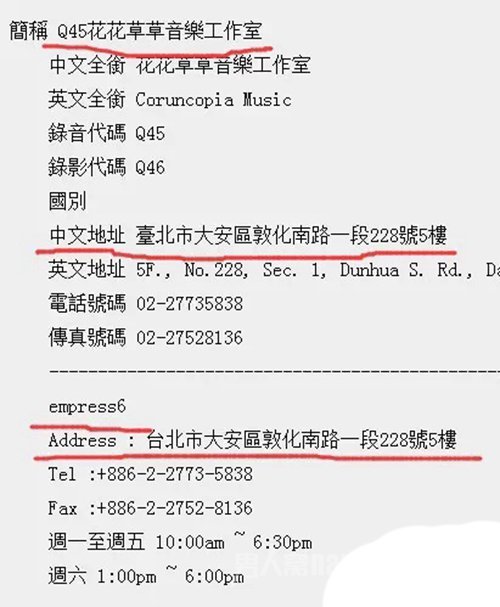 夫妻俩开店地址都一样
