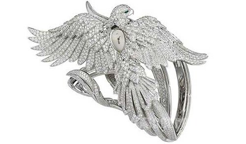 Secret watch with phoenix dcor