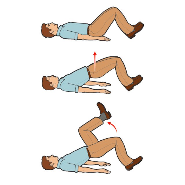 桥式踢腿(Kick Bridge)