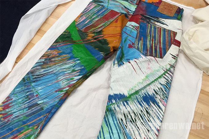Levi’s x Damien Hirst 联名款 501 牛仔裤