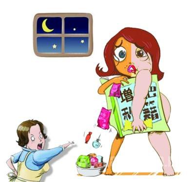 瘦媳妇怕婆婆唠叨疯狂增肥