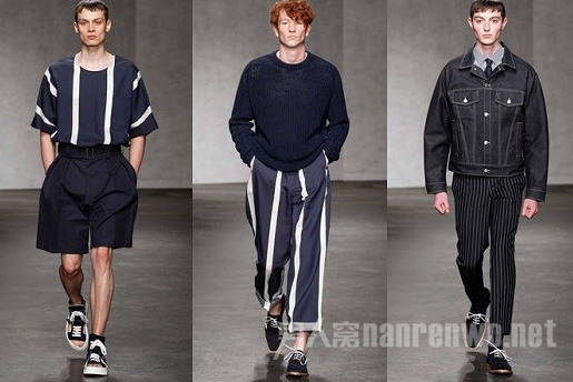 E. Tautz 2015 春夏男装秀场
