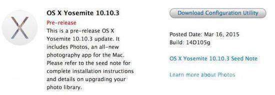 OS X 10.10.3