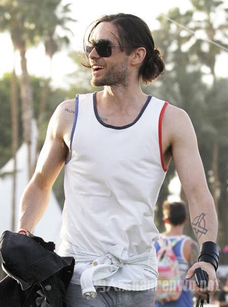 Jared Leto马尾发型