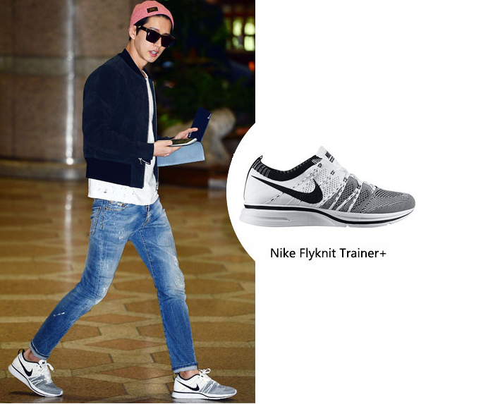 Nike Flyknit Trainer White/Black