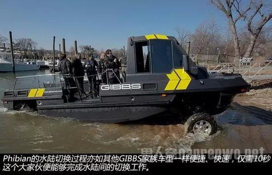 水路两栖车辆