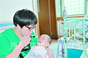 脑瘫儿子