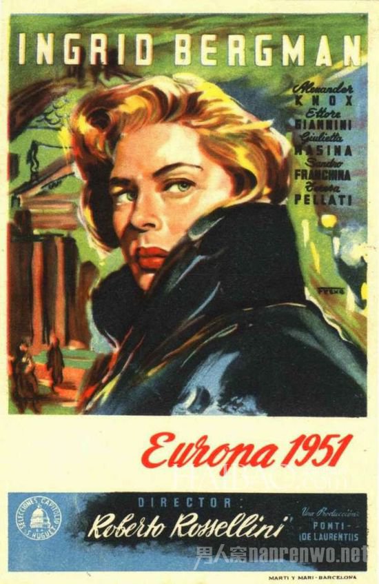 ŷ51꡷(Europe 51 by Roberto Rossellini), 1952