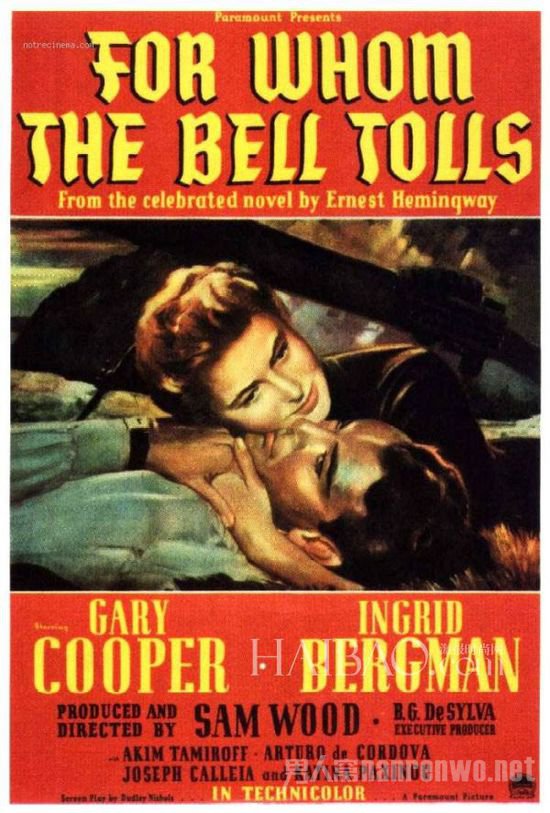 ս(For Whom the Bell Tolls by Sam Wood), 1943