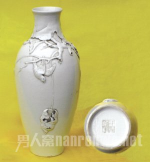 清代瓷雕作品的工艺特点