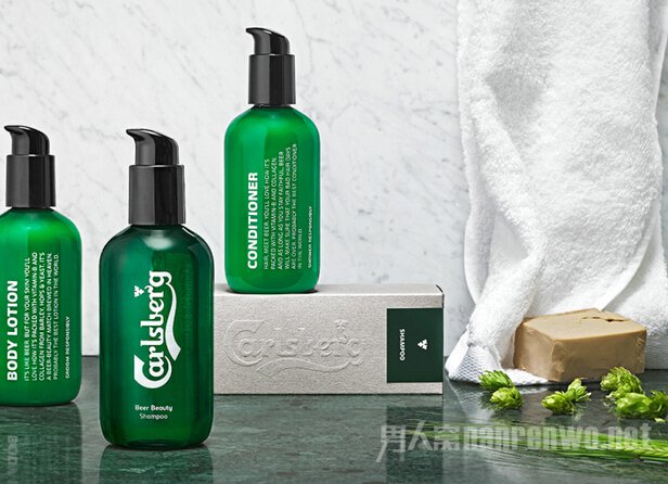 Carlsberg全新限量版啤酒主题男士卫浴系列