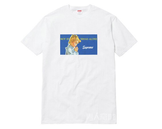 Supreme2015夏季T恤白色款不同印花