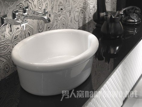 洗面盆拒绝柱盆
