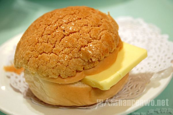 rocky bun with butter