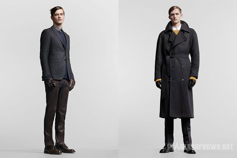 Pal Zileri 2015秋冬男装新品发布，羊毛大衣和帅气西装