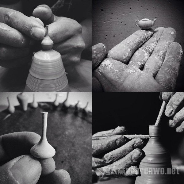 制作陶器的过程