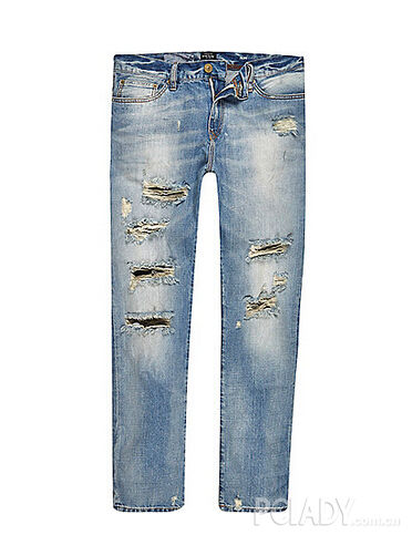 Light wash distressed Dylan jeans ￡45.00