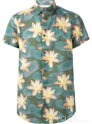 lotus flower print shirt ￡82.81