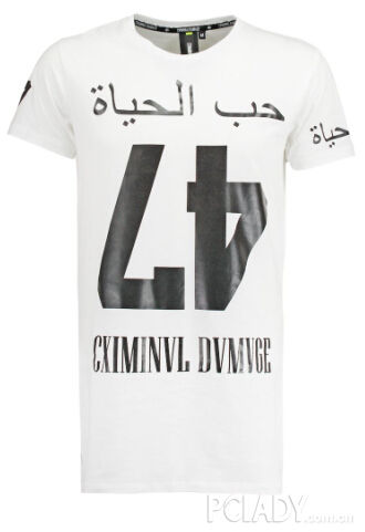 Criminal Damage Print T-shirt　￡28.50