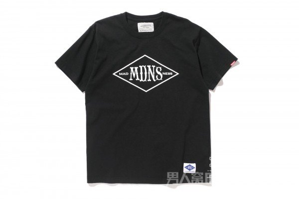 NBHD x MADNESS黑色图案T