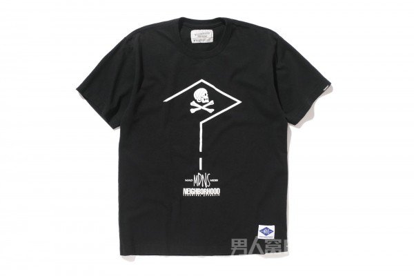 NBHD x MADNESS黑色T恤