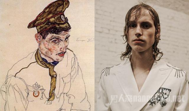Alexander McQueen Spring/Summer 2016  VS µҰϯ(Egon-Schiele)1916ƷRussian Prisoner of War