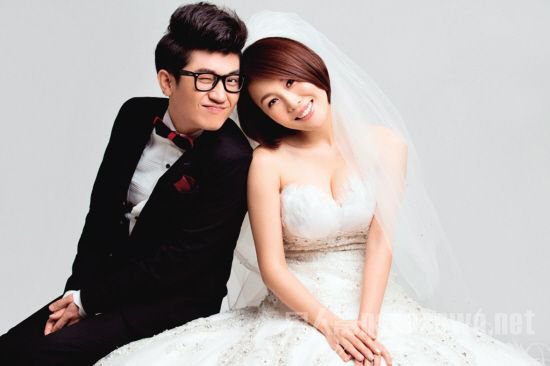 金志文婚纱照
