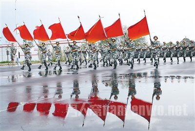 “战斗模范连”英模部队训练