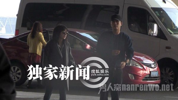 杜淳送熊乃瑾去机场
