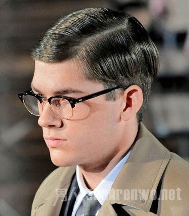 男士短发发型复古