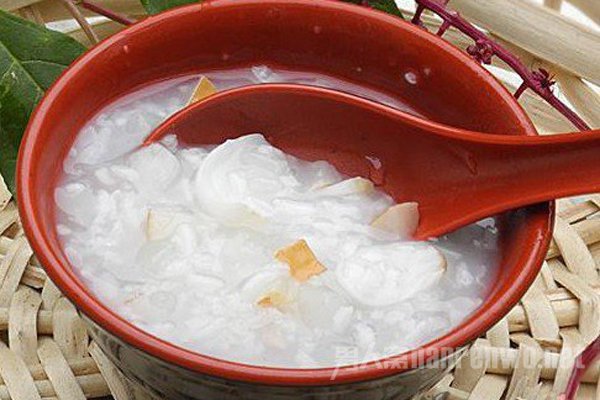 雪梨糯米粥营养