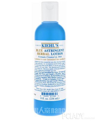 　　蓝色草本净肤水 170元/250ml