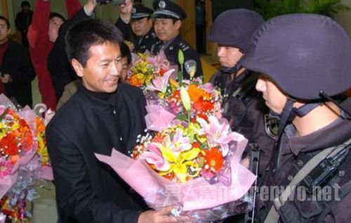 吴若甫感谢公安营救