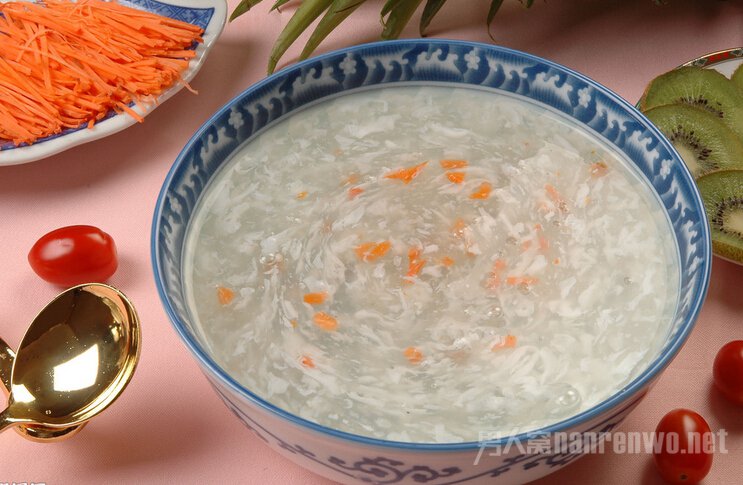 冬瓜蟹肉粥营养