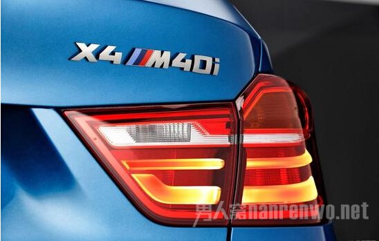 宝马X4 M40i车尾 宝马X4 M40i车尾