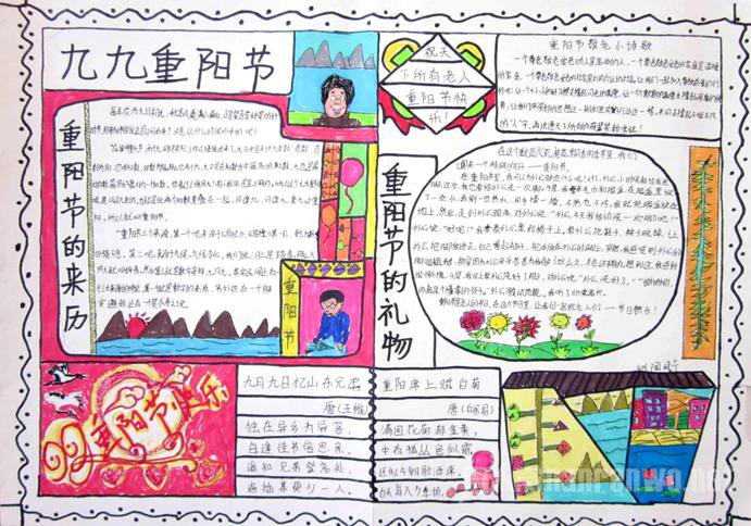 重阳节小报