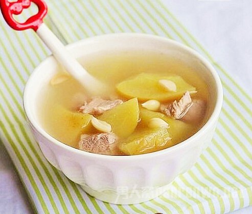 苹果杏瘦肉汤营养