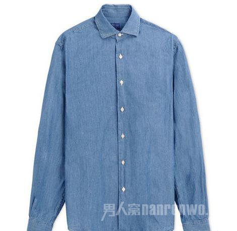　XACUS牛仔衬衫 约合人民币910元