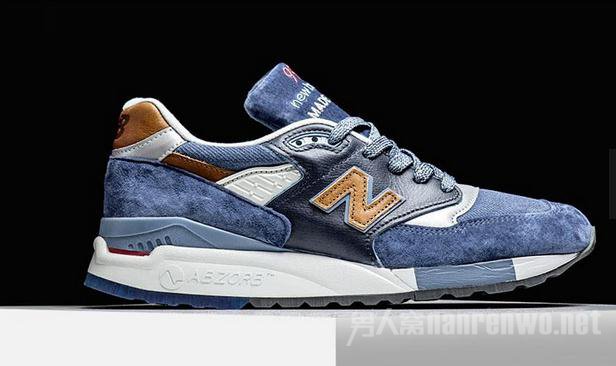 New Balance 998 2015＾Camel BlueɫЬ