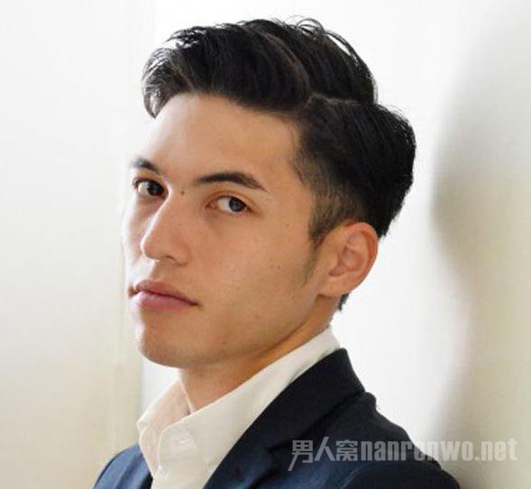 商务型男士短发