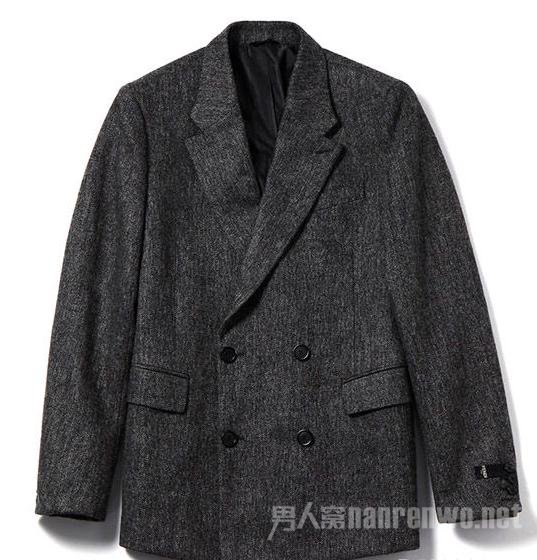 　羊毛双排扣西装 Fendi 新品未定价