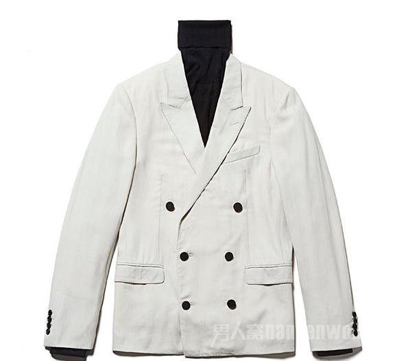 　纯棉双排扣西装 Lanvin 新品未定价