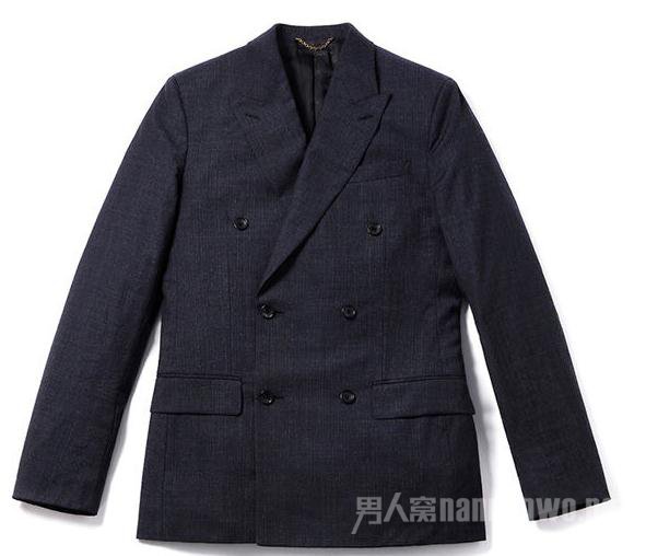 　　格纹双排扣套西 Louis Vuitton￥25,500