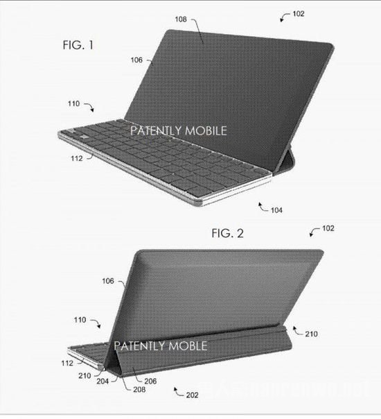 　微软为Surface平板电脑研发新键盘